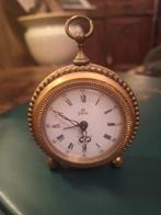 Antieke UTI Swiza reiswekker - Fraai klokje, Antiek en Kunst, Antiek | Klokken, Ophalen of Verzenden