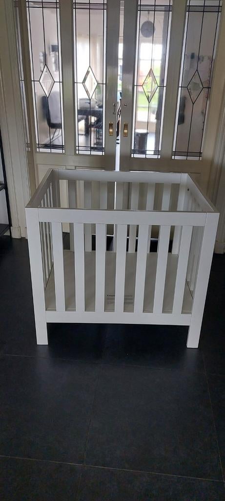 Bopita box met boxkleden - Gebruikt maar netjes, Ophalen, Gebruikt, Vierkant, In hoogte verstelbaar