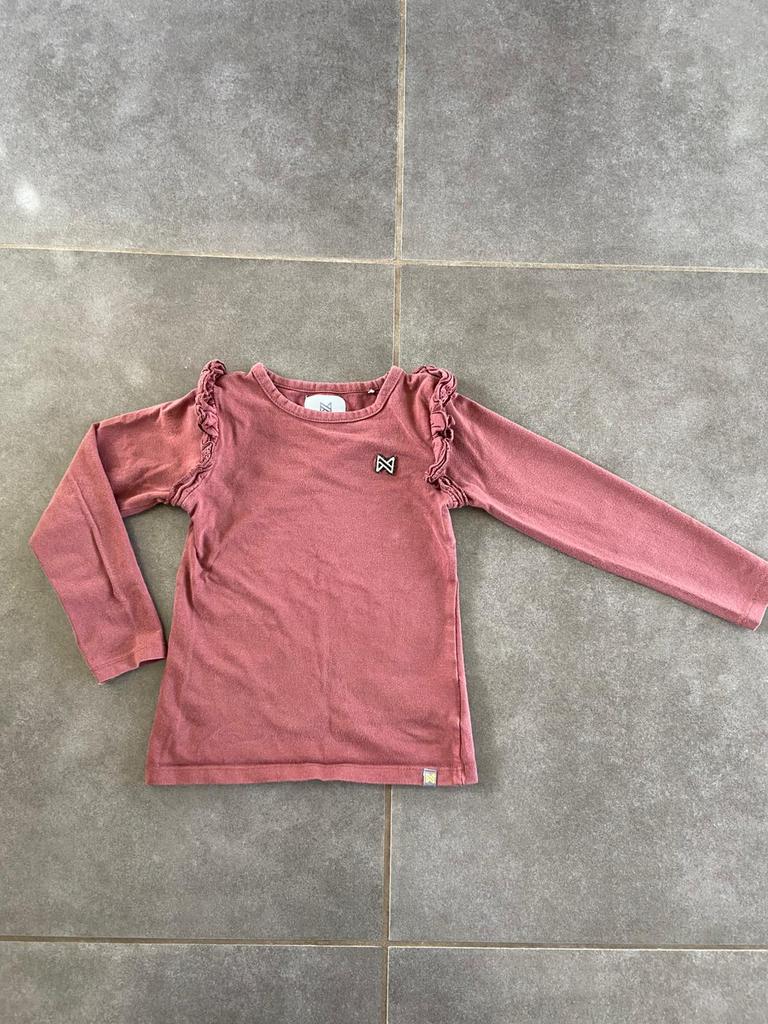 KokoNoko truitje in donkerrood maat 98, Kinderen en Baby's, Kinderkleding | Maat 98, Verzenden, Zo goed als nieuw, Meisje, Trui of Vest