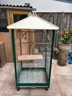 Grote vogelkooi, Dieren en Toebehoren, Ophalen of Verzenden, Zo goed als nieuw, Metaal, Vogelkooi