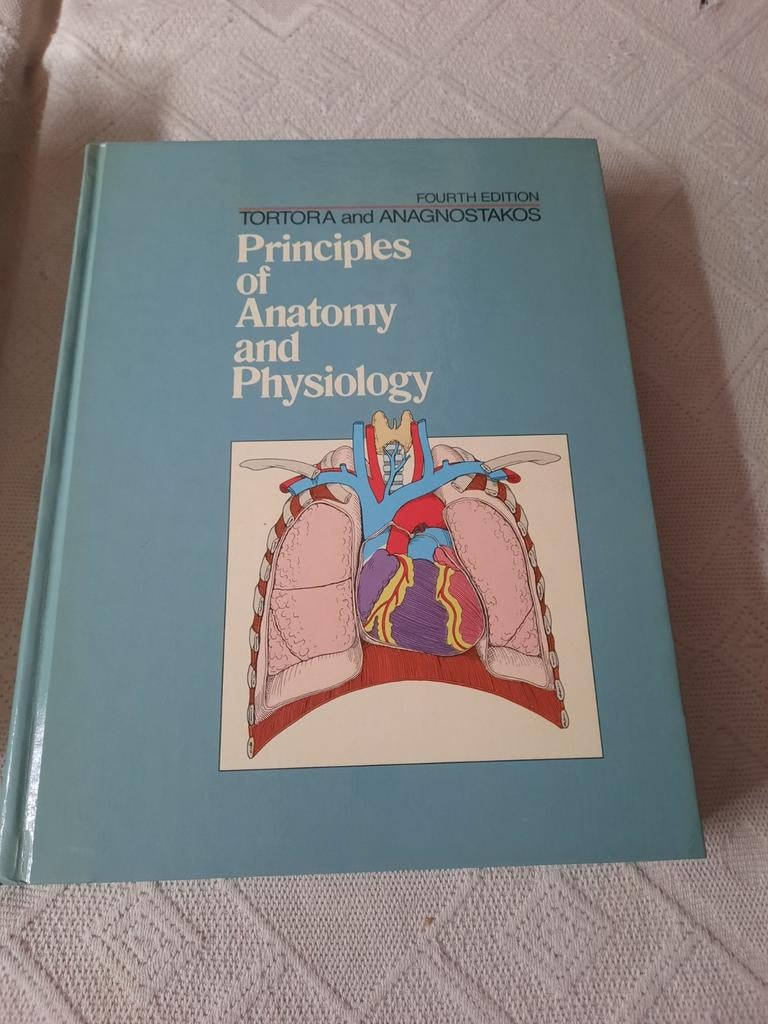 Principles of Anatomy and Physiology - 4e editie, Boeken, Gelezen, Gerard J. Tortora, Nicholas P. Anagnostakos, Beta, HBO