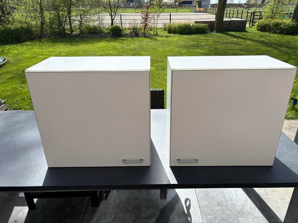 Bribus bovenkasten wit keuken berging, Ophalen, Wit, 50 tot 100 cm, Zo goed als nieuw