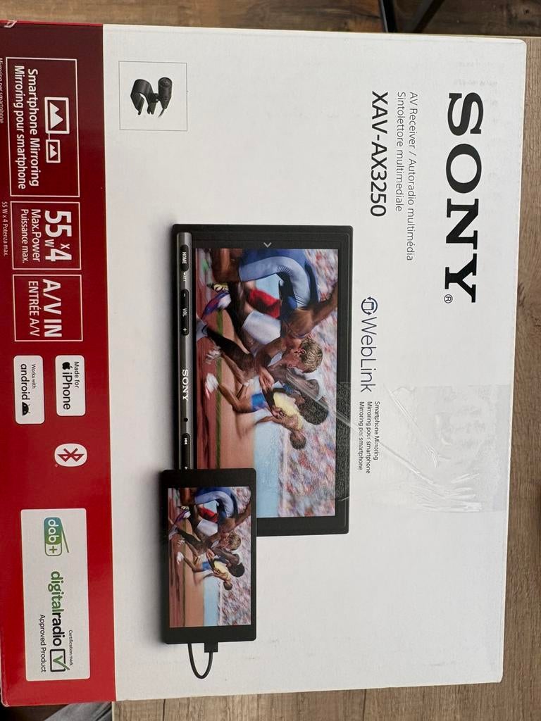 Sony auto radio, Ophalen of Verzenden, Zo goed als nieuw