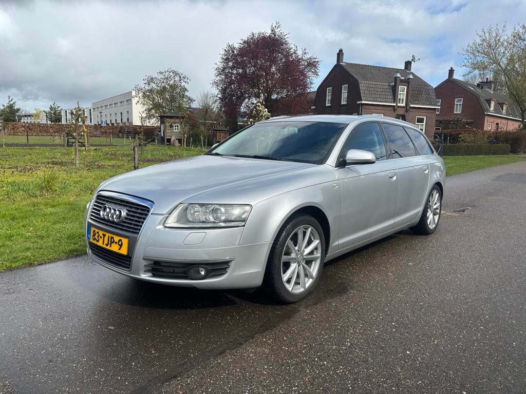 Audi A6 2.0 Tfsi Avant 184KW 2008 Grijs, Auto's, Audi, Voorwielaandrijving, Zwart, 4 cilinders, 1984 cc