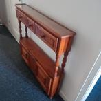 Antieke smalle houten side table, gangkast, 100x15x100 cm, Ophalen, Minder dan 50 cm, Gebruikt, 100 tot 150 cm