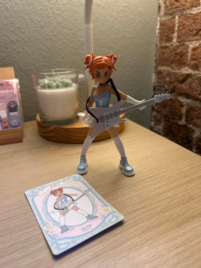 Gigi - POP Mart Peach Riot Punk Fairy Series Figures, Verzenden, Zo goed als nieuw, Poppenhuis