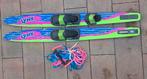 Retro WLP waterski's met trektouw, Ophalen, Met skitouw, Gebruikt, Waterski's