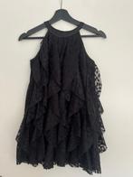 Meisjes jurk zwart, Kinderen en Baby's, Kinderkleding | Maat 134, Ophalen of Verzenden, Zo goed als nieuw, Meisje, Jurk of Rok