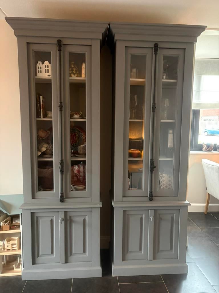 2 mooie buffetkasten, Ophalen, 200 cm of meer, 50 tot 100 cm, Zo goed als nieuw