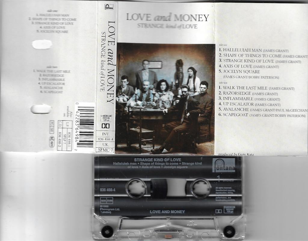 MC Love & Money - Strange Kind of Love, Verzenden, 1 bandje, Zo goed als nieuw, Voorbespeeld