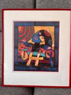 Clemens Briels zeefdruk, Antiek en Kunst, Ophalen of Verzenden