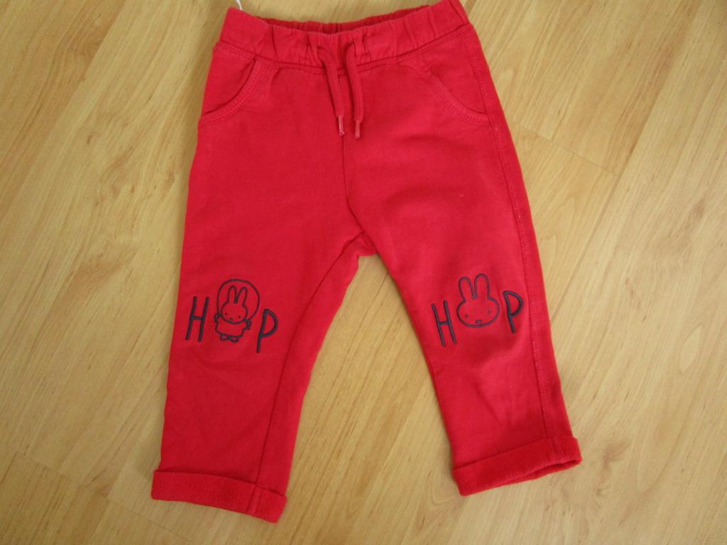 C&A - vrolijke rode broek van Nijntje maat 86, C&A Nijntje, Broekje, Jongetje of Meisje, Ophalen of Verzenden