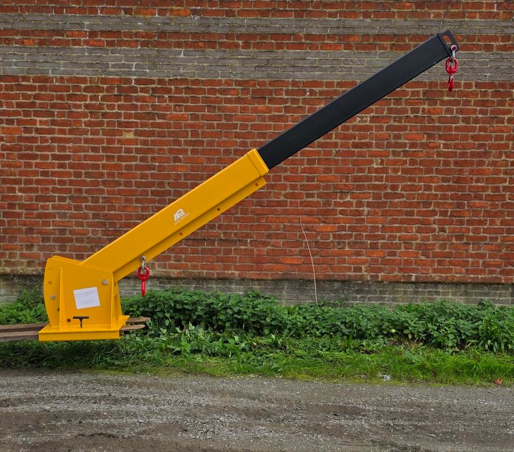 Nieuwe kraanarm heftruck, Ophalen, Nieuw