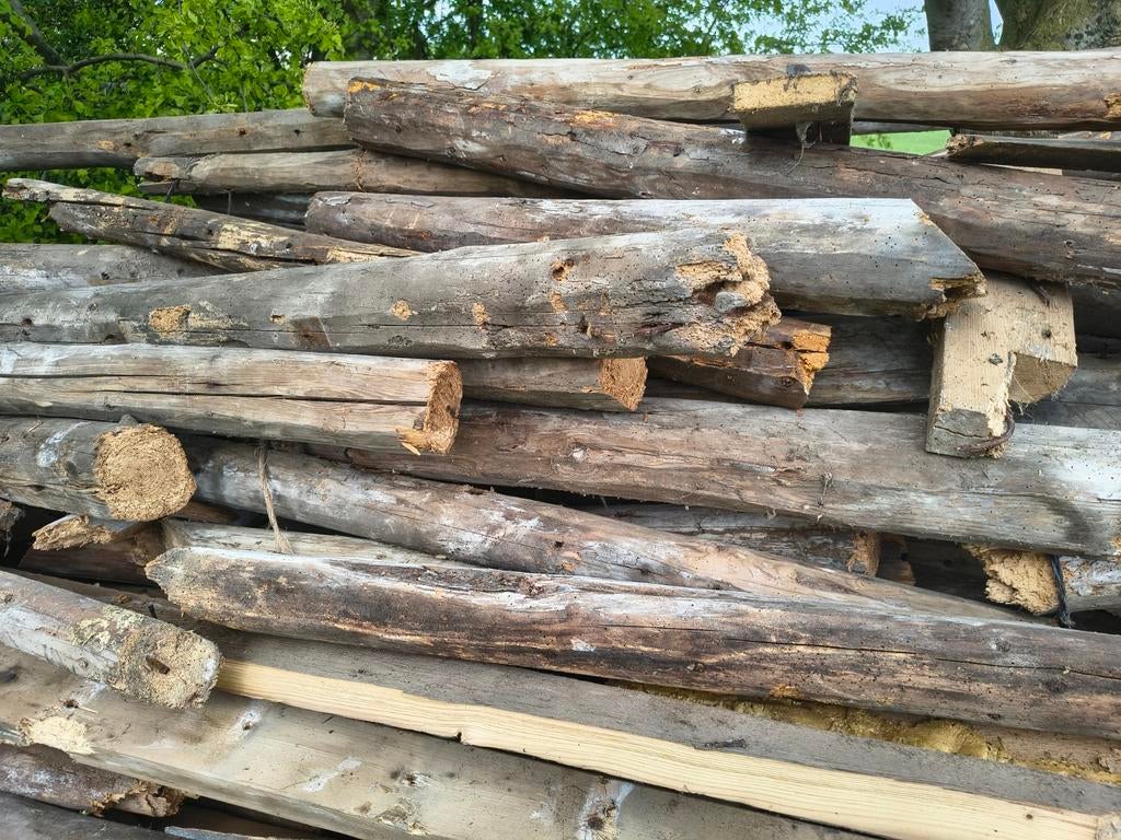 Partij openhaardhout - diverse, Tuin en Terras, Haardhout, Minder dan 3 m³, Ophalen, Overige houtsoorten