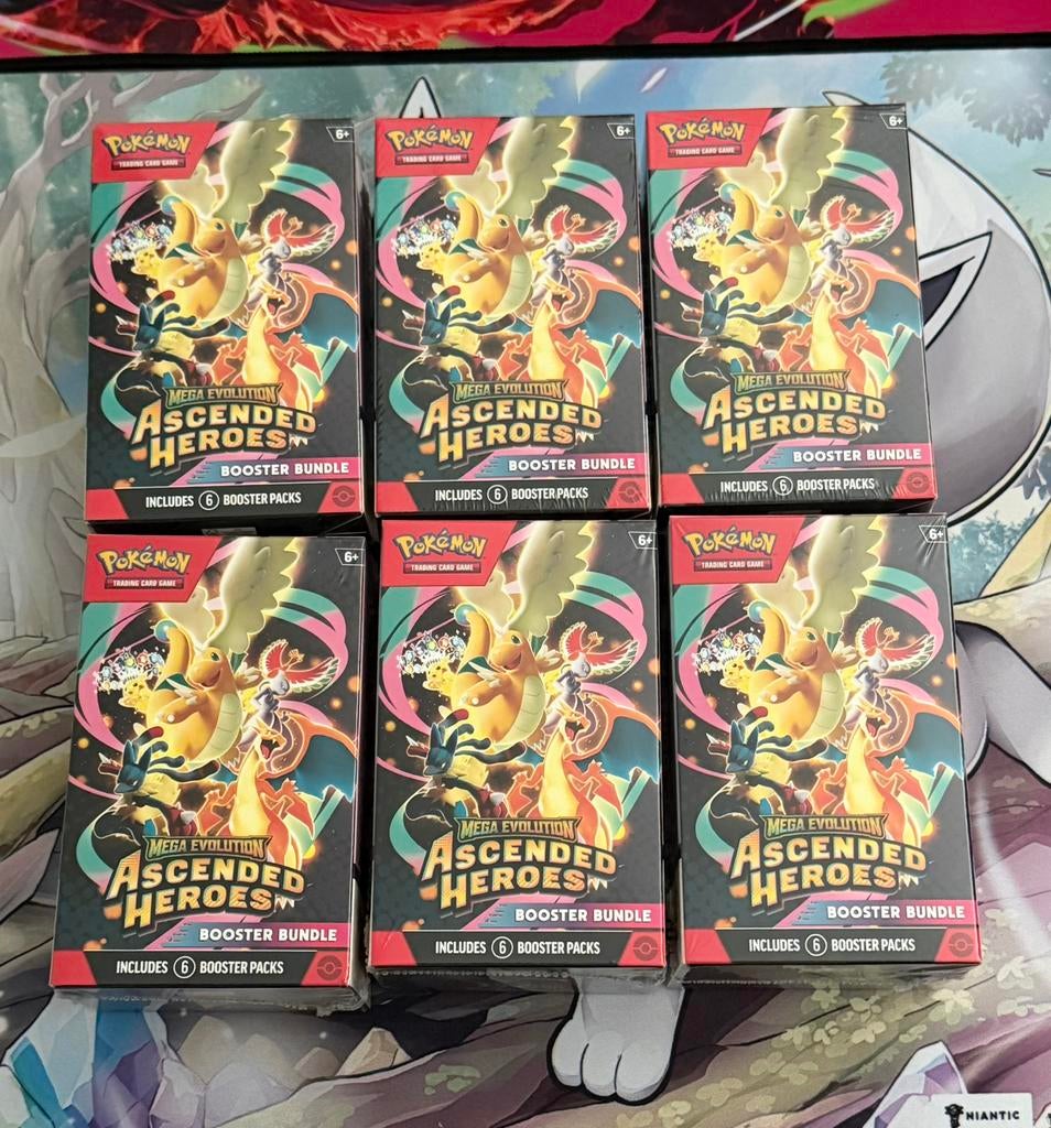 Ascended Heroes Booster Bundle, Ophalen of Verzenden, Zo goed als nieuw