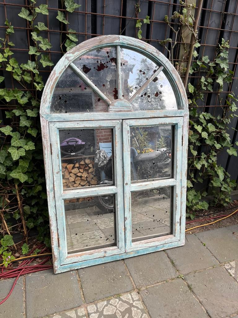 Grote buitenspiegel 90x135, Tuin en Terras, Ophalen, Gebruikt