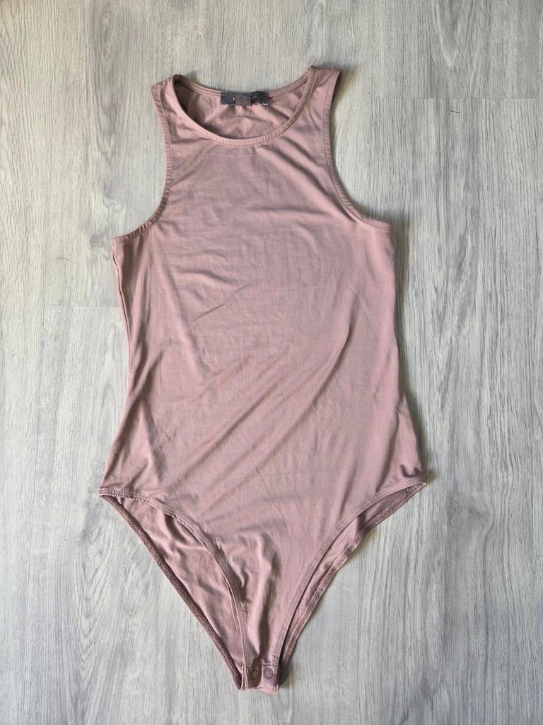 Huidskleurige rekbare body van zachte stof, Kleding | Dames, Maat 38/40 (M), Primark, Beige, Ophalen of Verzenden