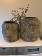 Bloempotten Zwaar, Ophalen of Verzenden, Zo goed als nieuw, Steen, Minder dan 50 cm