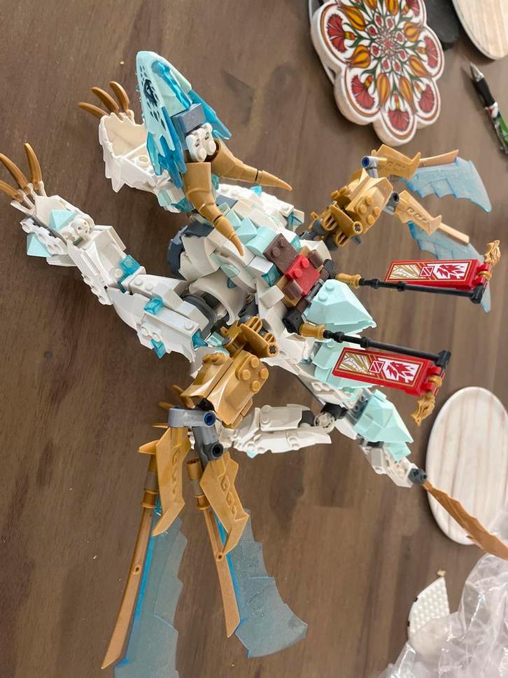Lego Ninjago Zanes Draak, Verzamelen, Speelgoed, Gebruikt, Ophalen of Verzenden