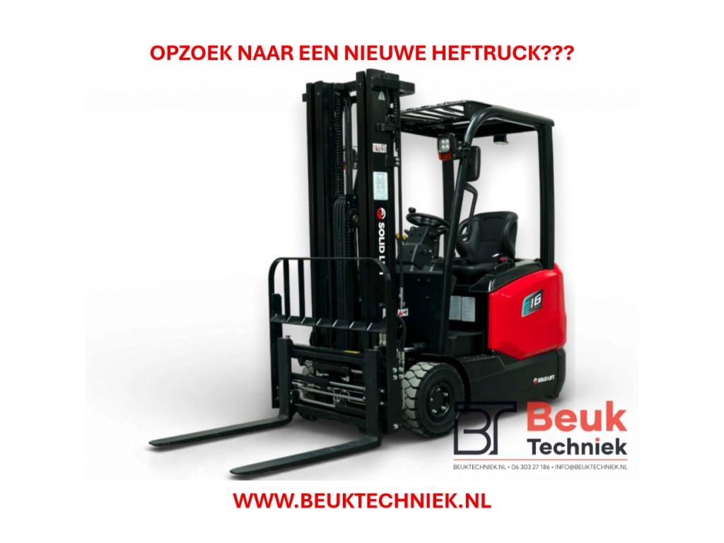 Solid Lift FE-16 elektrische heftruck 1.600 kg (1.6 ton), Ophalen, Nieuw