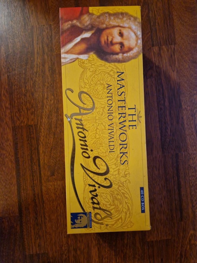 Antonio Vivaldi - The Masterworks - 40 CD Box, Boxset, Overige typen, Ophalen of Verzenden, Zo goed als nieuw