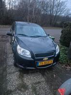 Chevrolet Aveo 1.2 16V 5D 2010 Zwart., Auto's, Chevrolet, Voorwielaandrijving, 40 €/maand, Aveo, 4 cilinders