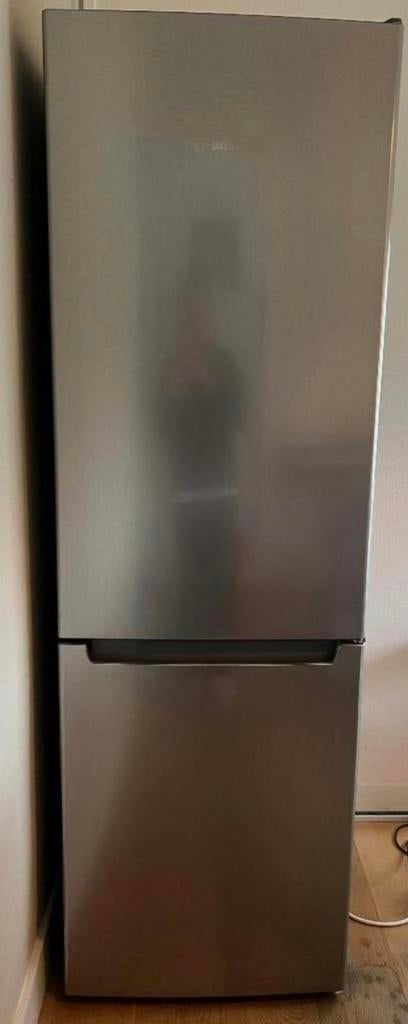 Nette bosch rvs no frost koelvriescomby, Witgoed en Apparatuur, Koelkasten en IJskasten, Ophalen, 200 liter of meer, Met aparte vriezer