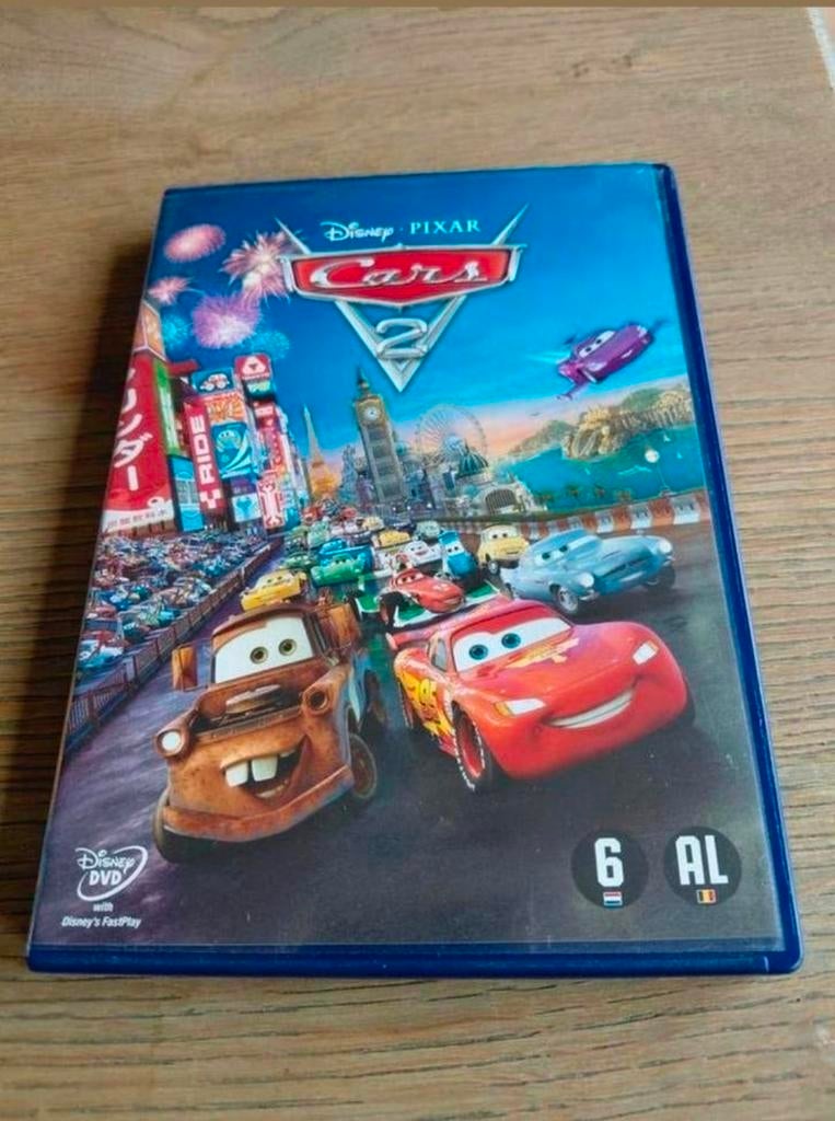 Disney Pixar Cars 2 dvd., Cd's en Dvd's, Dvd's | Tekenfilms en Animatie, Tekenfilm, Amerikaans, Ophalen of Verzenden, Zo goed als nieuw