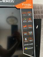 AORUS FV43U Gaming Monitor, Computers en Software, Monitoren, Gaming, Gebruikt, 101 t/m 150 Hz, Ophalen of Verzenden