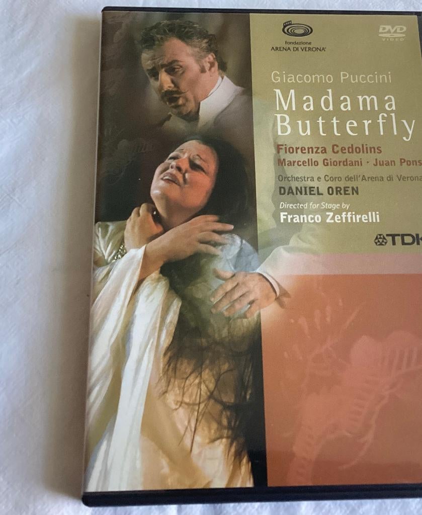 Puccini Madame Butterfly DVD, Cd's en Dvd's, Alle leeftijden, Ophalen of Verzenden, Gebruikt, Muziek en Concerten