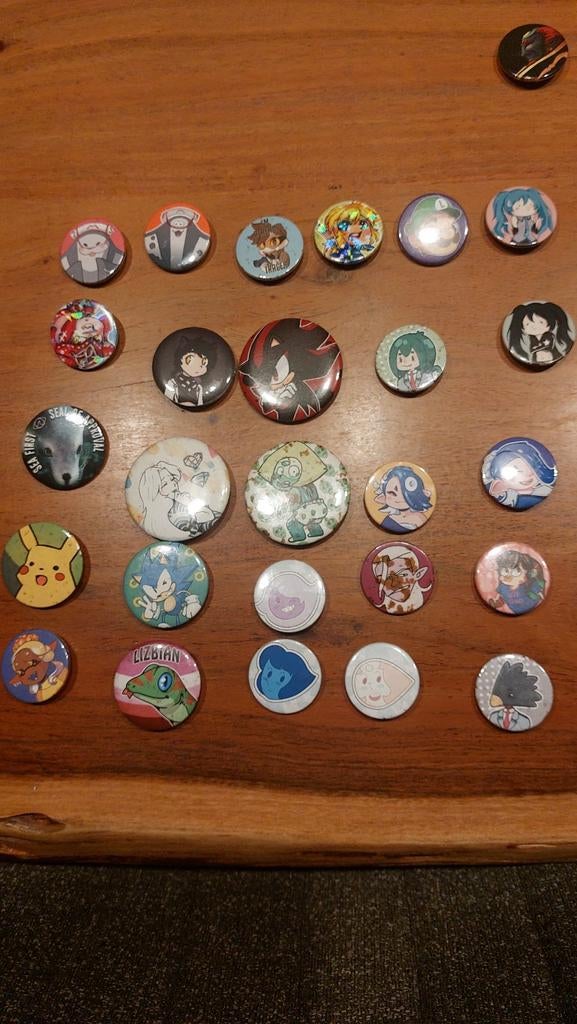 Buttons, Ophalen, Nieuw, Overige typen