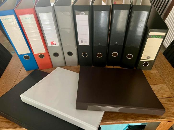 Ordners en multomappen. Gratis afhalen., Diversen, Schrijfwaren, Gebruikt, Ophalen