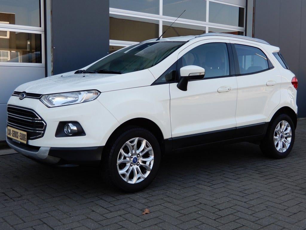 Ford EcoSport 1.0 EcoBoost Titanium Clima/PDC/LMV, Voorwielaandrijving, 750 kg, Ecosport, Wit