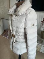 Super mooi beige gewatteerde winterjas met los centuur mt, Ophalen of Verzenden, Zo goed als nieuw, Maat 38/40 (M), Beige