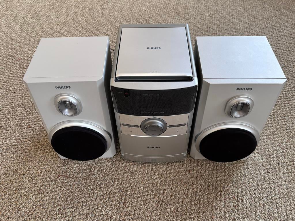 Philips MC146/12 Micro Stereo Set, Audio, Tv en Foto, Stereo-sets, Philips, Ophalen of Verzenden, Zo goed als nieuw, Microset