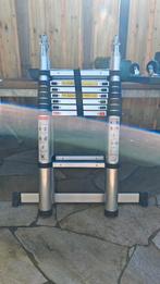 Aldorr telescopische vouwladder 2x2,5 meter, totaal 5 meter, Doe-het-zelf en Verbouw, Ophalen, Zo goed als nieuw, Ladder, Opvouwbaar of Inschuifbaar