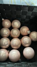 Laatste ‼️ 12 mooie lichtroze kerstballen te koop nieuw ‼️‼️, Ophalen of Verzenden, Nieuw