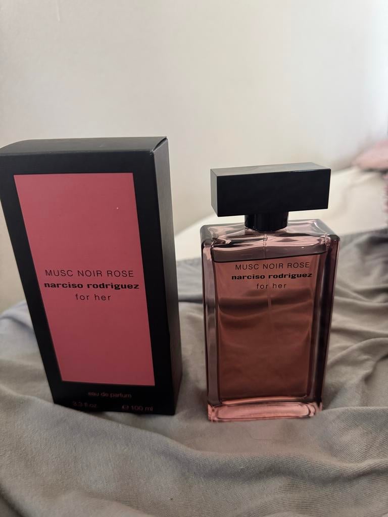 Narciso Rodriguez Musc Noir Rose parfum 100ml, Ophalen of Verzenden, Gebruikt