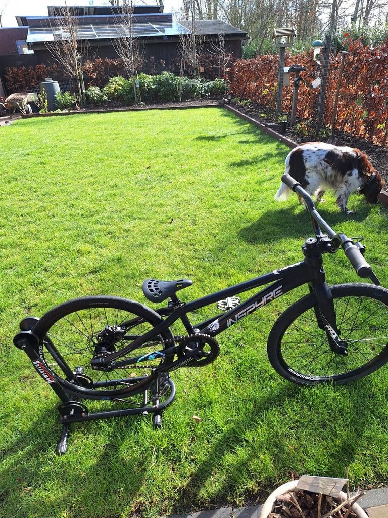 BMX wedstrijd racefiets, Fietsen en Brommers, Fietsen | Crossfietsen en BMX, Ophalen, Zo goed als nieuw, Aluminium, Inspyre