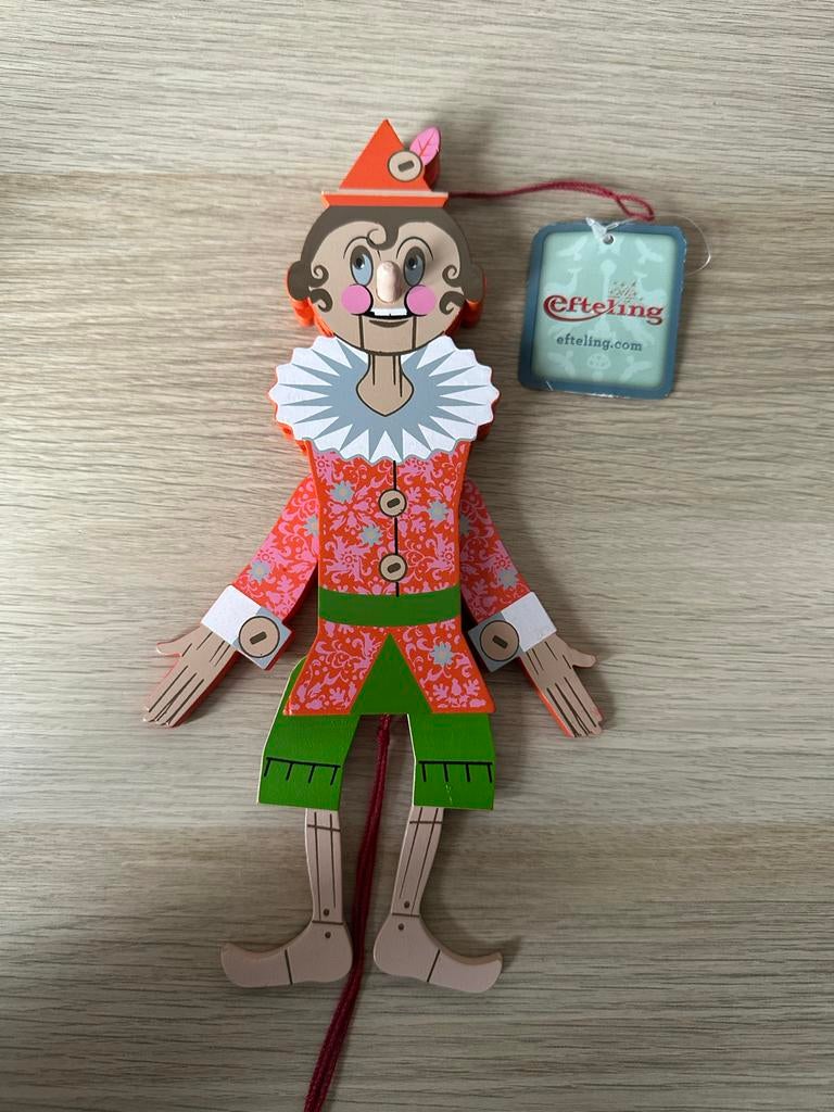 Pinokkio Marionet Efteling, Verzamelen, Ophalen of Verzenden, Nieuw, Overige typen