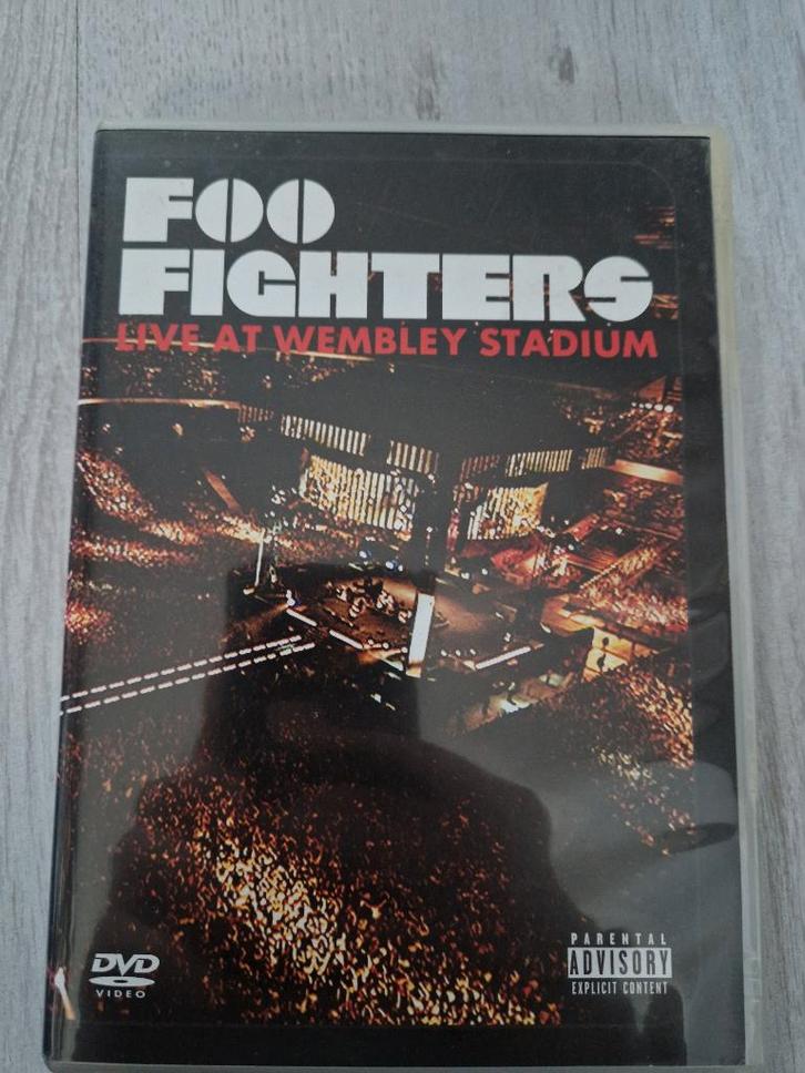 DVD Foo Fighters - Live at Wembley, Cd's en Dvd's, Dvd's | Muziek en Concerten, Zo goed als nieuw, Muziek en Concerten, Alle leeftijden
