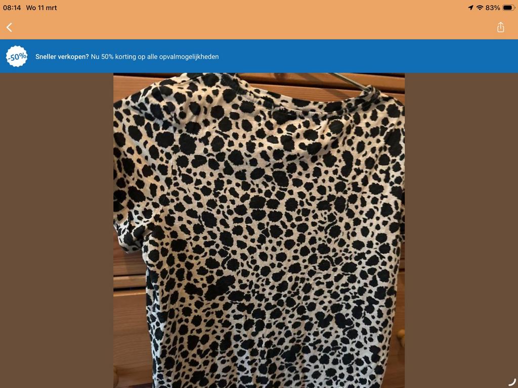 Top maat m, Kleding | Dames, Tops, Maat 38/40 (M), Verzenden, Zwart, Zo goed als nieuw