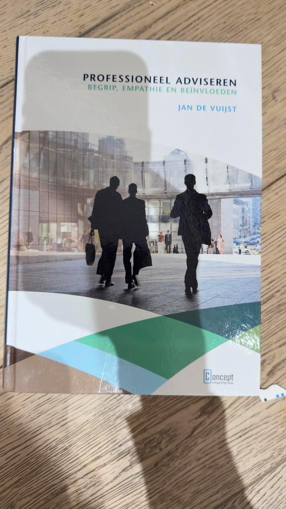 Professioneel adviseren - isbn 9789491743122, Boeken, Economie, Management en Marketing, Zo goed als nieuw, Management, Ophalen of Verzenden