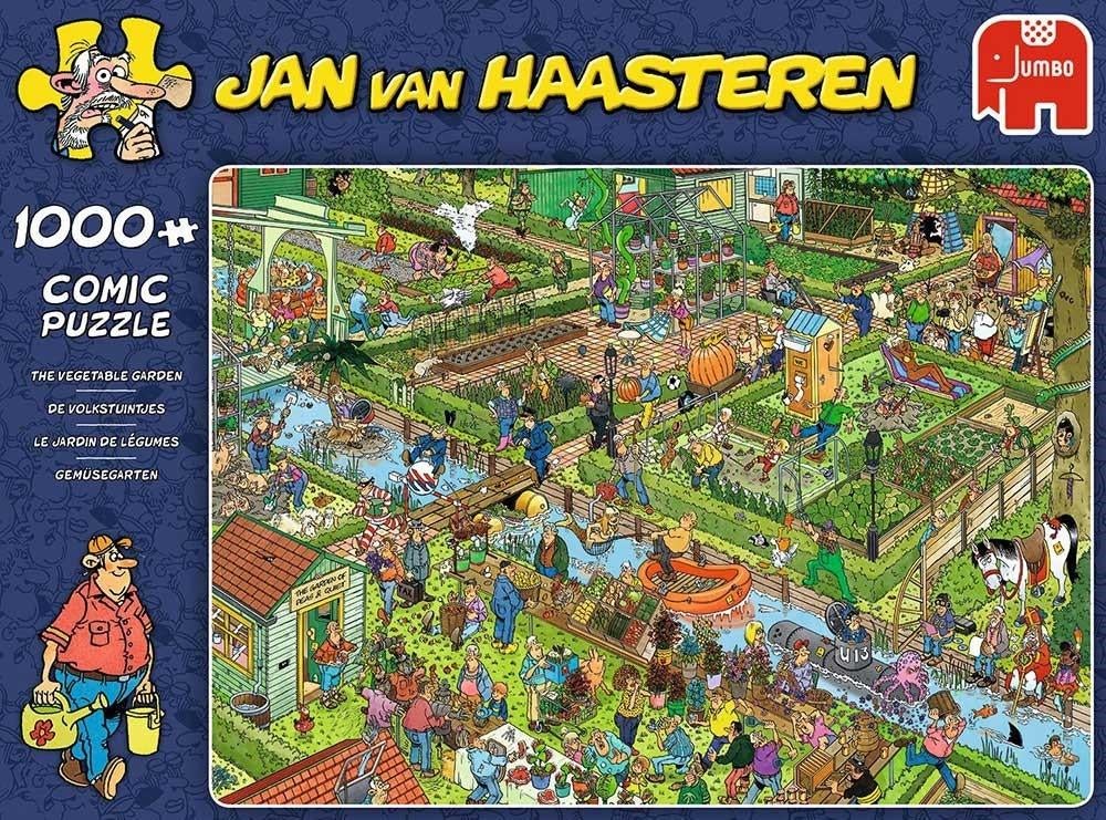 haasteren volkstuinen geseald 1000 stukjes, Hobby en Vrije tijd, Verzenden, 500 t/m 1500 stukjes, Nieuw