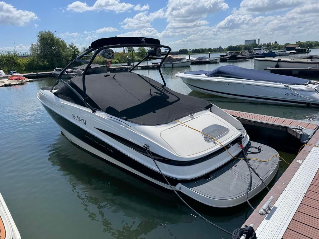 Maxum 2400 SR – Refitted 2024 –Topstaat |Perfecte daycruiser, Ophalen, Gebruikt, 50 pk of meer, Buitenboordmotor
