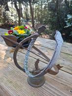 IJzeren zonnewijzer met Romeinse cijfers, Ophalen of Verzenden