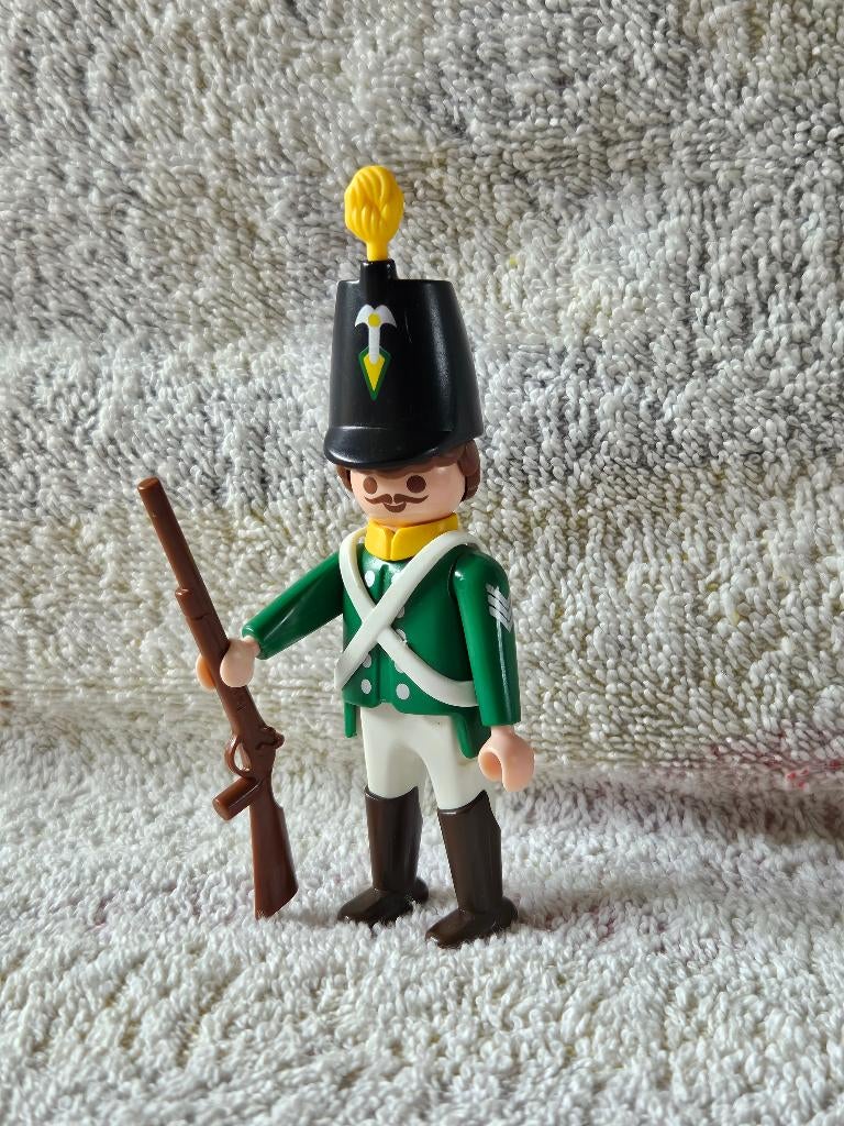 Playmobil Engelse Soldaat met groene jas, Ophalen of Verzenden, Zo goed als nieuw