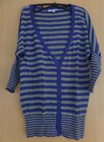 Apart paars/ grijs vest met 3/4 vleermuismouwen maat 36/38, Kleding | Dames, Truien en Vesten, Ophalen of Verzenden, Zo goed als nieuw