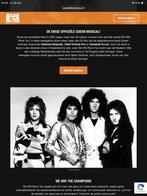 Queen I will Rock you 1 kaartje rij 3 stoel 11 op 28 Maart, Tickets en Kaartjes, Eén persoon, Maart