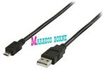 USB kabel, USB-Micro USB, Micro USB kabel, 200cm lang, Nieuw, Info@marbeco.nl, Valueline, Ophalen of Verzenden